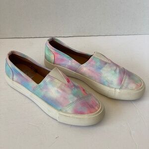 DV Dolce Vita Summa Water Color Slip on Sneaker Sz 7.5